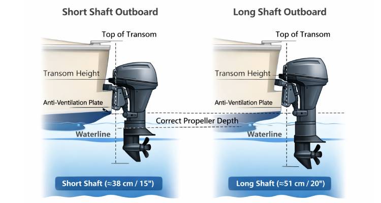 Short Shaft Outboard Motor Vs Long Shaft Outboard Motor What Is The Difference Short Shaft Outboard Motor Vs Long Shaft Outboard Motor What Is The Difference